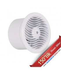 150'lik Yuvarlak Banyo Wc Fanı DTY-150