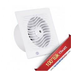 İnce Sessiz Banyo Wc Fanı (D-BTA-100)